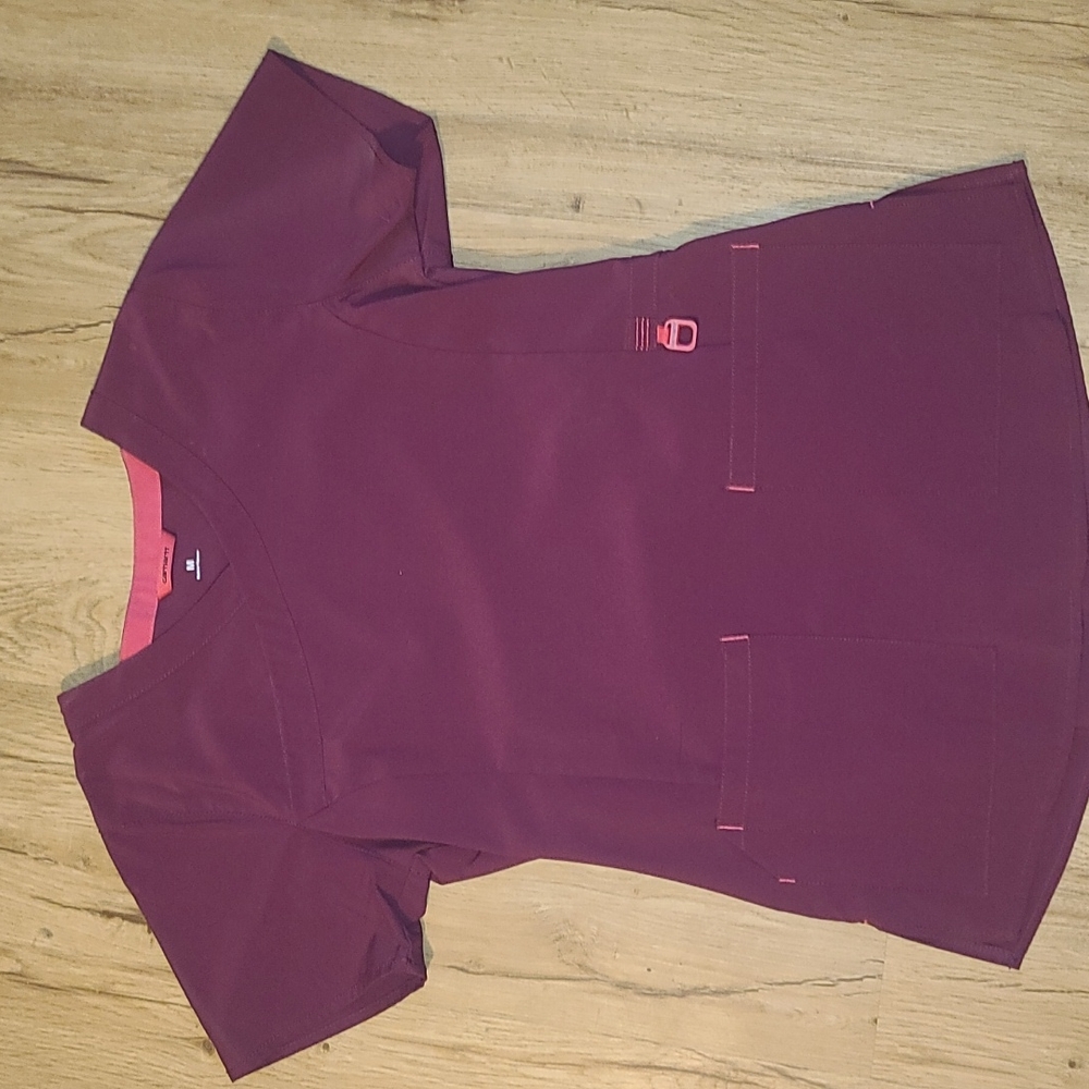 carhartt maroon scrub